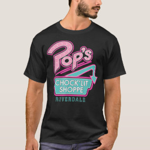 Riverdale Pop's Neon Sign  T Shirt