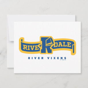 Riverdale River Vixens Banner Anteckningskort