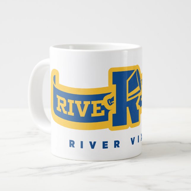 Riverdale River Vixens Banner Jumbo Mugg (Framsida vänster)