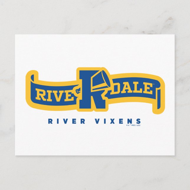 Riverdale River Vixens Banner Vykort (Framsida)