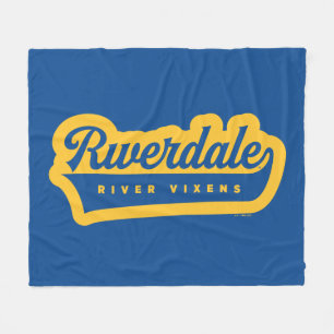 Riverdale River Vixens Logotyp Fleecefilt