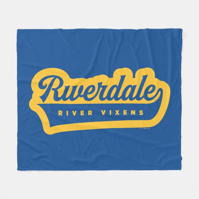 Riverdale River Vixens Logotyp Fleecefilt (Framsidan (Horisontell))
