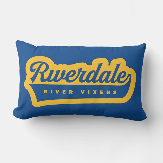 Riverdale River Vixens Logotyp Lumbarkudde (Framsida)