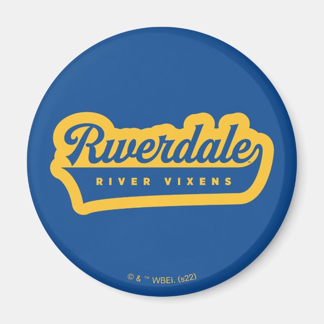 Riverdale River Vixens Logotyp Magnet (Framsidan)