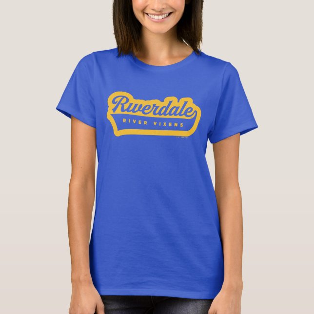 Riverdale River Vixens Logotyp T Shirt (Framsida)