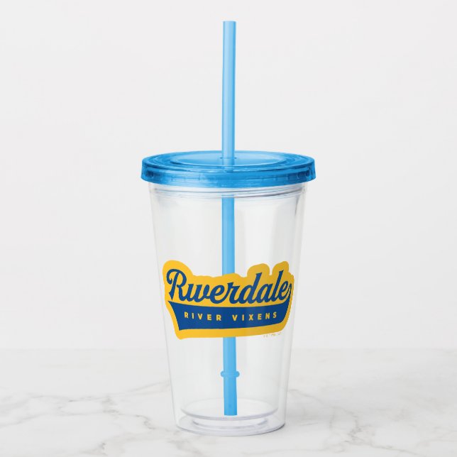 Riverdale River Vixens Logotyp Take Away Mugg (Framsida)
