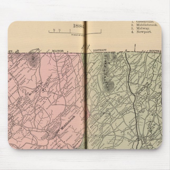 Riverheads, Augusta County Musmatta (Framsidan)