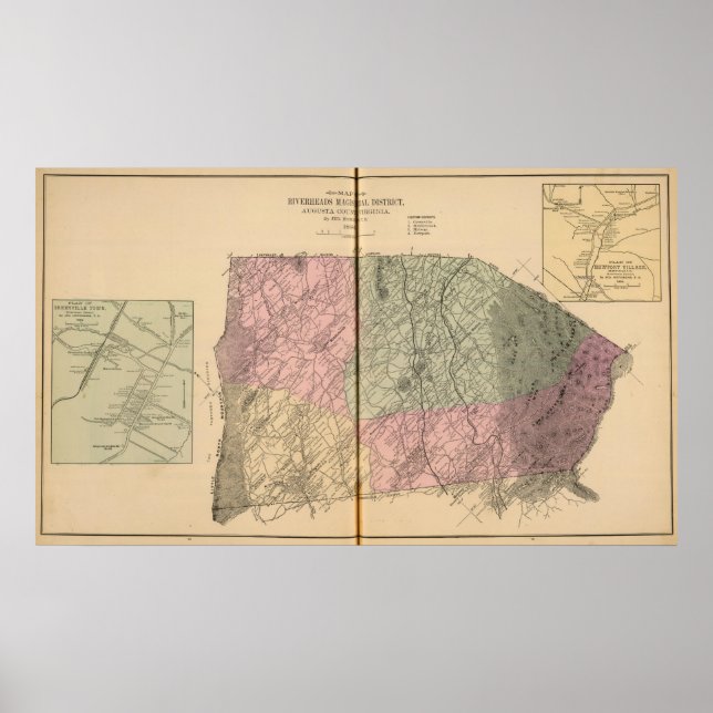 Riverheads, Augusta County Poster (Framsidan)