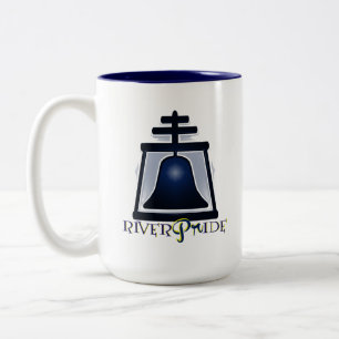 RiverPride - tonad kaffemugg två (15 uns)