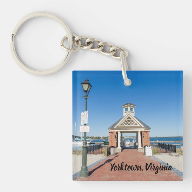 Riverpromenad i Yorktown Virginia (Framsidan)
