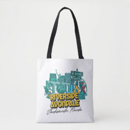 Riverside Avondale grannskap Tote Bag Tygkasse