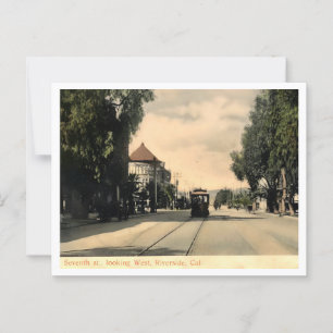 Riverside CA, 7:e Street View Ai Enhanced Vykort