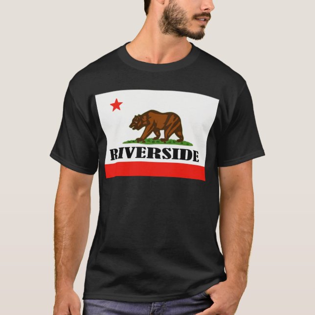 Riverside,Ca - T-Shirt (Framsida)