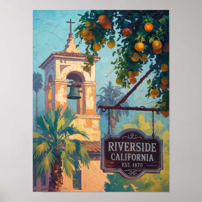 Riverside California Poster (Framsidan)