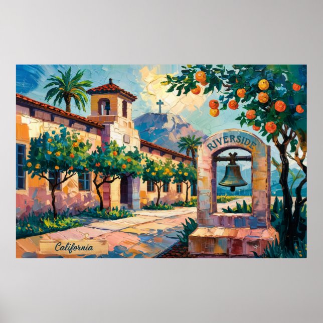 Riverside California Poster (Framsidan)