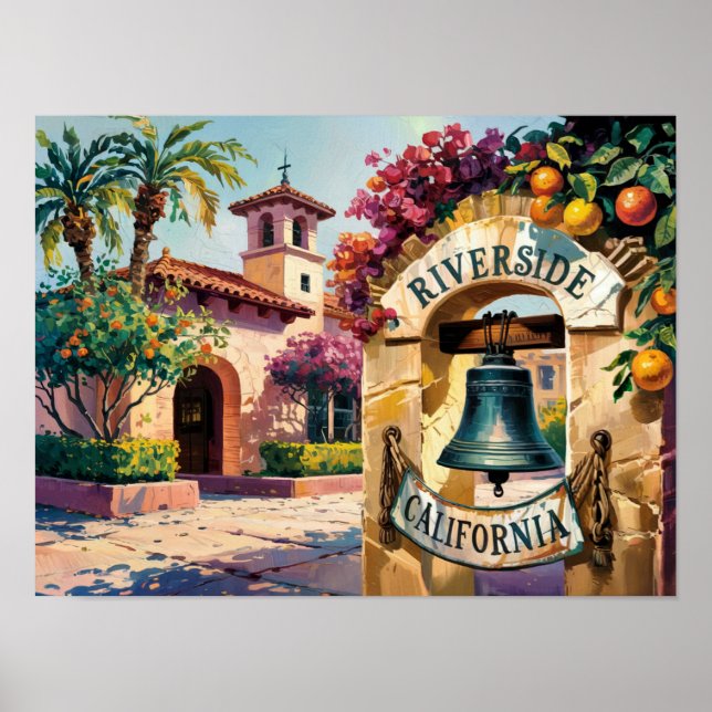Riverside California Poster (Framsidan)