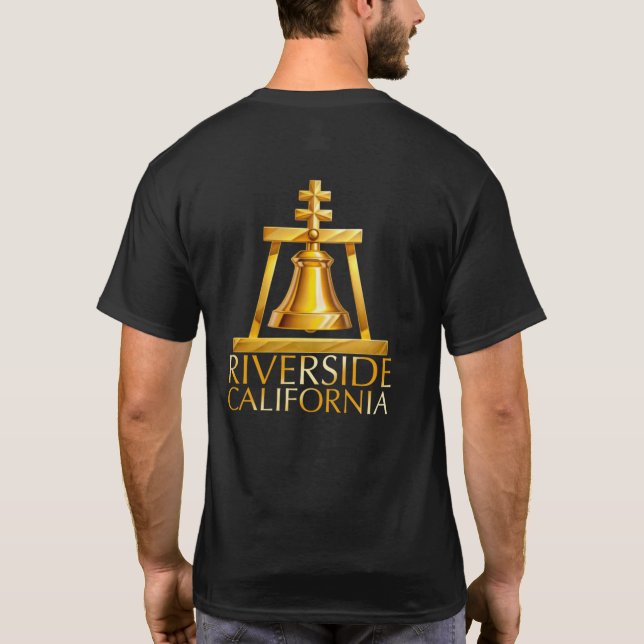 Riverside California T Shirt (Baksida)