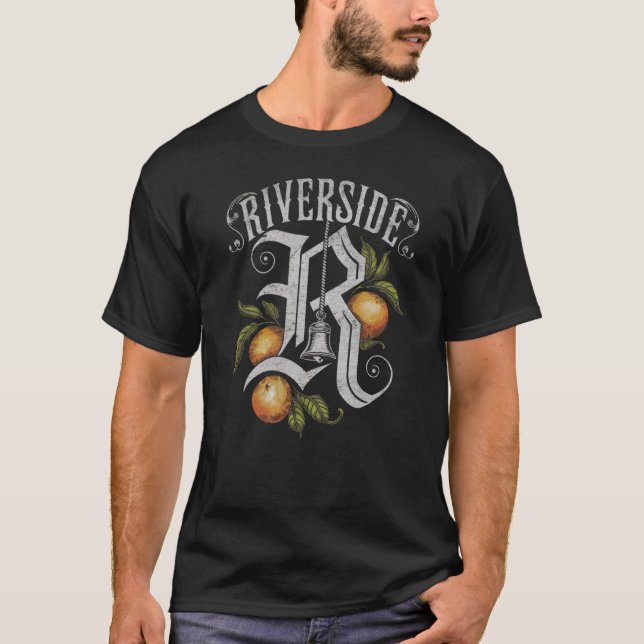 Riverside California T Shirt (Framsida)