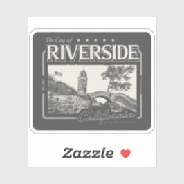 RIVERSIDE CALIFORNIA VINTAGE - MOUNT RUBIDOUX KLISTERMÄRKEN