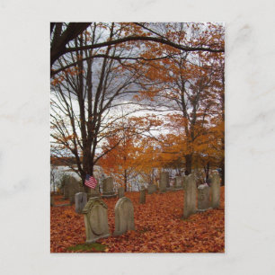 Riverside Cemetery, New Castle, NH Vykort