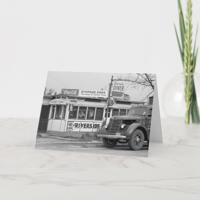 Riverside Diner, 1941 Kort (Framsida)