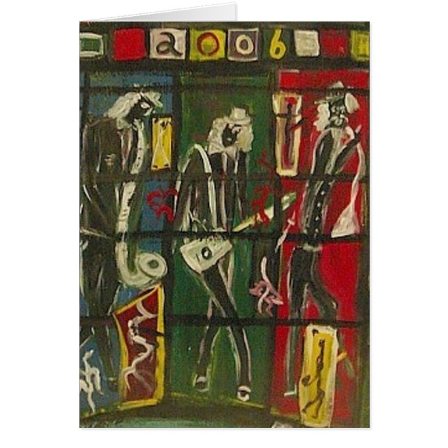 Riverside Jazz Hälsningskort (Framsidan)