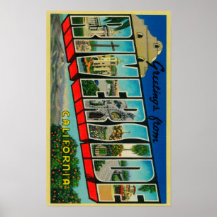 Riverside, Kalifornien - Stora Brev Scenes Poster