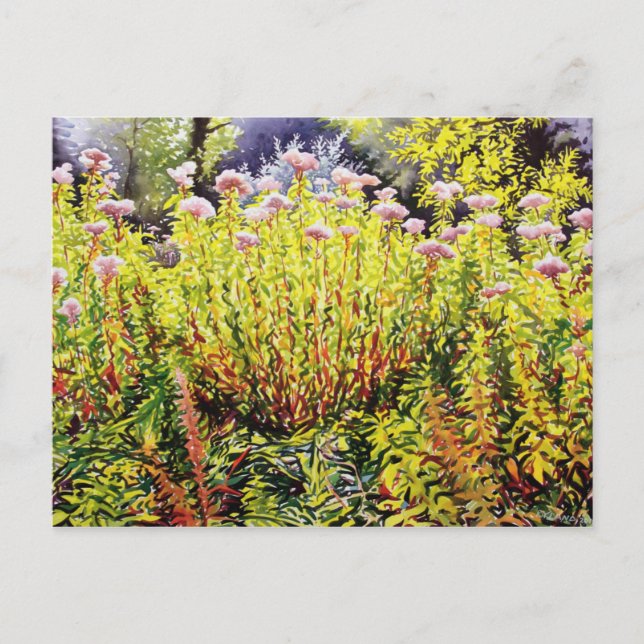 Riverside Late Summer Vykort (Framsida)