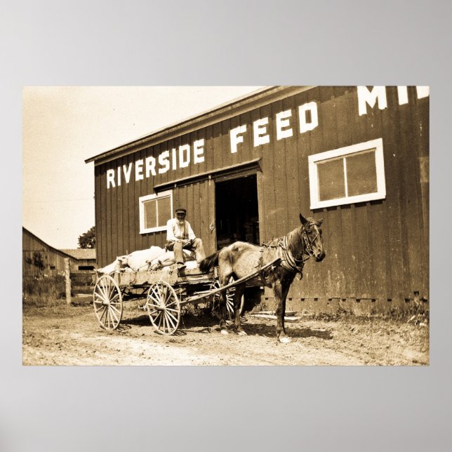 Riverside Mata Mill Poster (Framsidan)