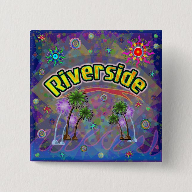 Riverside Noble Voyage Button Knapp (Framsida)