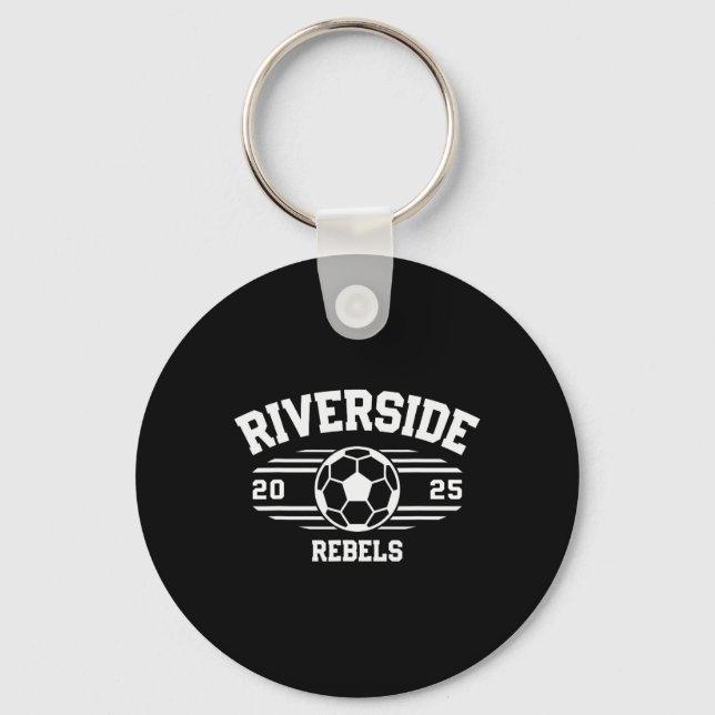 Riverside Rebels Fotboll Ll 2025  Nyckelring (Framsida)