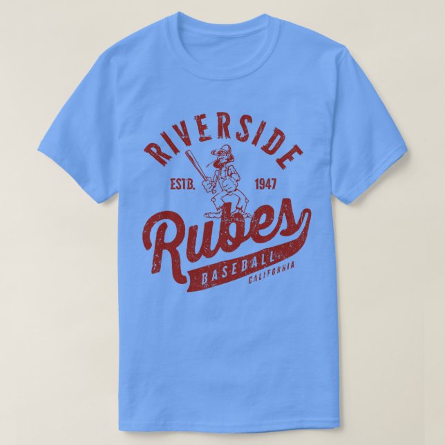 Riverside Rubes Baseball T Shirt (Design framsida)