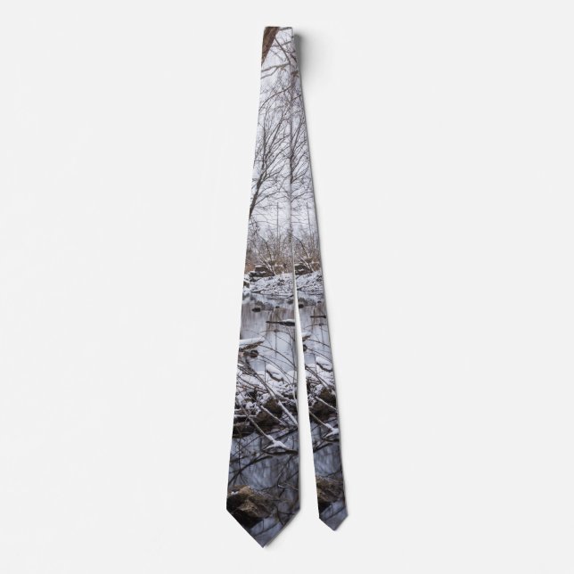 Riverside Snö Neck Tie Slips (Framsida)