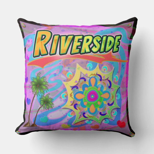 Riverside True Progress Pillow Kudde (Framsida)