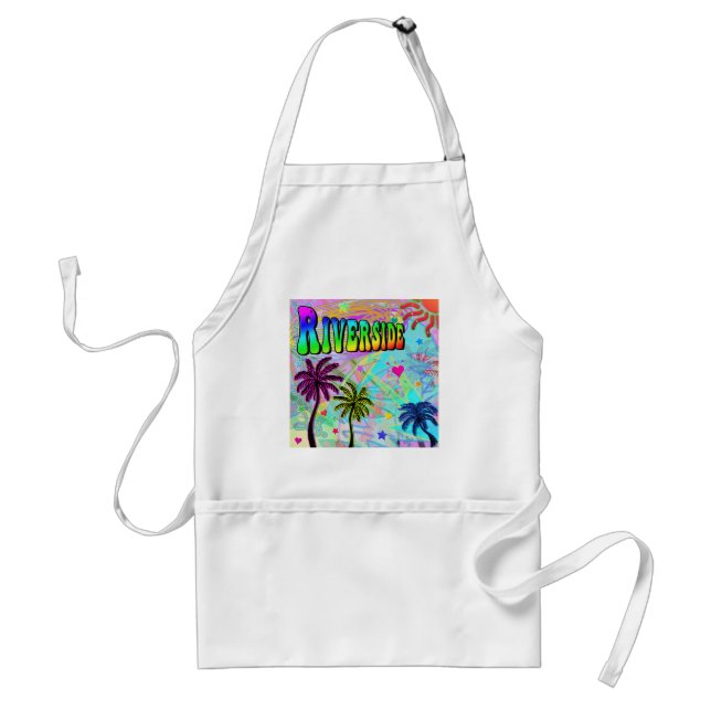 Riverside Vivid Romantik Apron Förkläde (Framsidan)