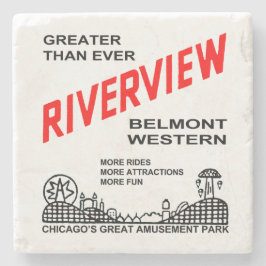 Riverview Amusement Park, Chicago, IL 1904-1967 Stenunderlägg