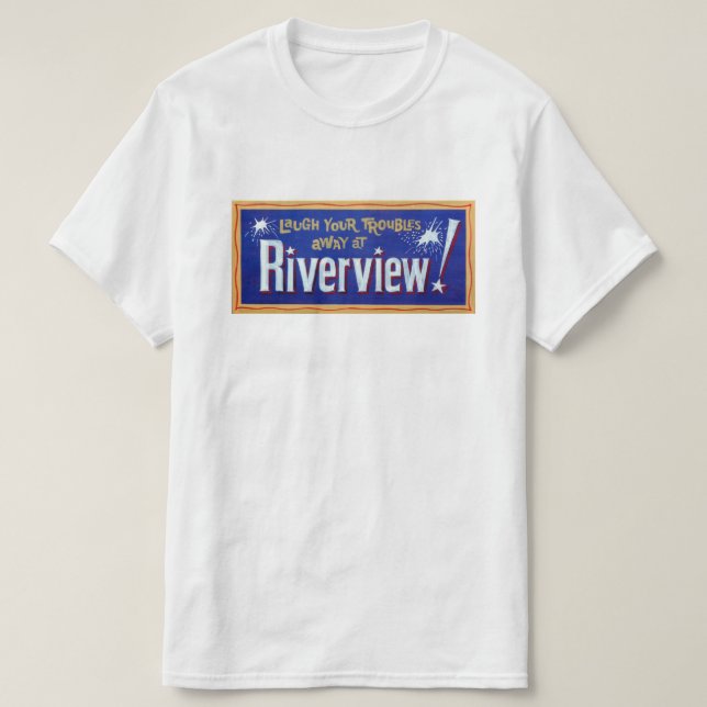 Riverview Amusement Park, Chicago, Illinois T Shirt (Design framsida)