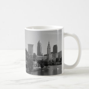 Riverview Cleveland B&W Mugg