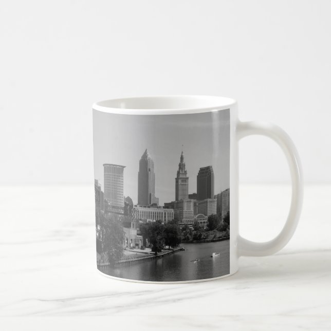 Riverview Cleveland B&W Mugg (Höger)
