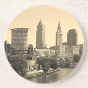 Riverview Cleveland (Sepia) Underlägg