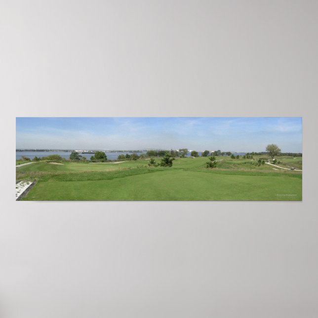 RiverWinds Golf Course Panoramic P... Poster (Framsidan)