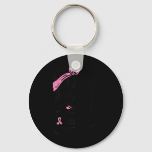 Riveter Believe Rosa Band Bröstcancer Medvetenhet Nyckelring