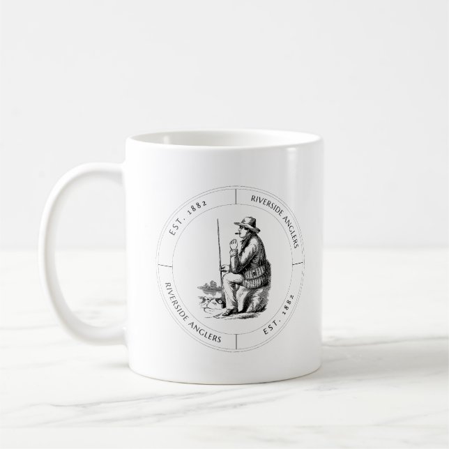 Rivfiskare Kaffemugg (Vänster)