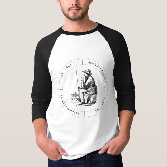 Rivfiskare T Shirt (Framsida)