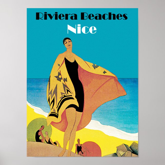 Riviera Beacher ~ Nice Poster (Framsidan)