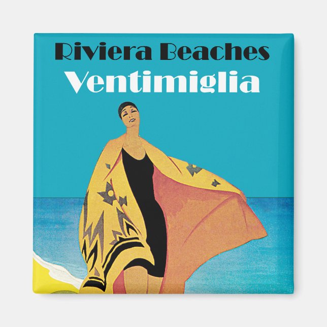 Riviera Beacher ~ Ventimiglia Magnet (Framsidan)