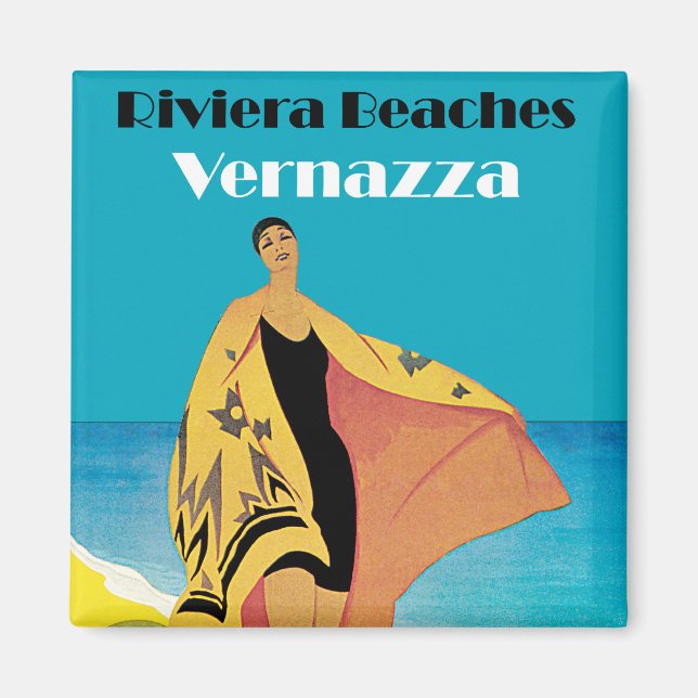 Riviera Beacher ~ Vernazza Magnet (Framsidan)