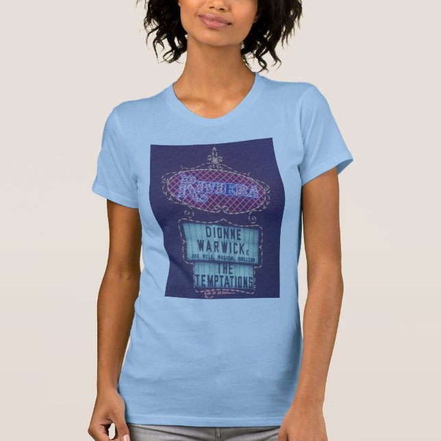 Riviera Hotel Las Vegas Tee Shirt (Framsida)