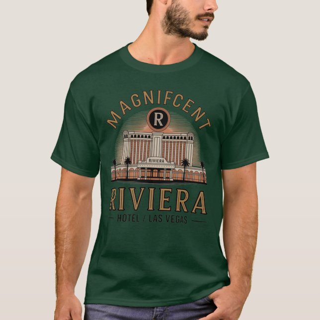 Riviera Hotel T Shirt (Framsida)