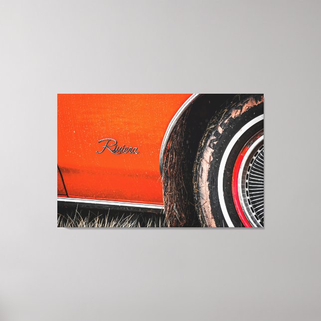 Riviera i Rough Canvastryck (Framsida)